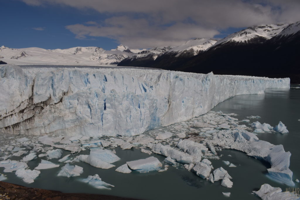 展望台からの氷河